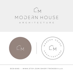 Premade logo design, Simple Logo, Text Logo, Logo Branding, Minimalist Logo Design, Interior Design Logo, House Logo, Modern Logo, Branding