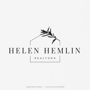 Realtor Logo, Real Estate Logo, Logo Design, Business Logo, Branding kit, House Logo, Realty Logo, Realtor Marketing, Real Estate Agent