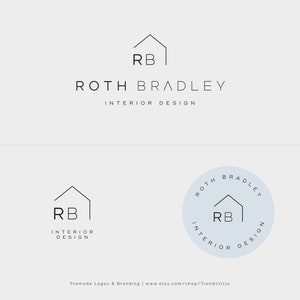 Modern logo design, Business logo, Minimalist logo, House logo, Real Estate logo, Text logo, Modern logo, Initial logo, Custom logo
