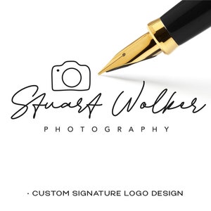 Photography logo, Personalized Custom Camera logo, photography logo design, Photo logo, Photography signature, transparent logo watermarks