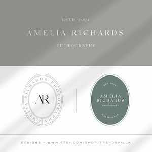 Photography branding package, Custom Logo Design for Business, Professional Logo, Minimalist logo, Photography logo, Custom Hand Drawn Logo