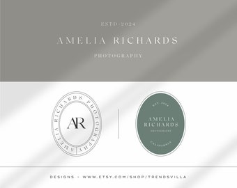 Paquete de marca de fotografía, diseño de logotipo personalizado para empresas, logotipo profesional, logotipo minimalista, logotipo de fotografía, logotipo dibujado a mano personalizado