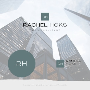Accounting Logo Design, Bookkeeping Logo, Preparation Logo, Tax Prep & CPA Branding Kit, Copywriter Logo, Business Logo Design