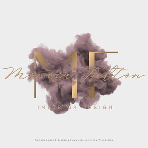 Beauty logo Design, Cosmetic logo, Rose gold logo, Minimalist logo, Boutique logo, Interior design logo, Modern Logo, Fashion Logo Design