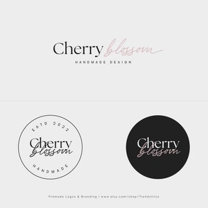 Premade Logo Design, Sewing Logo, Branding Logo, Seamstress Logo, Tailors Logo, Minimalist Logo, handmade logo design, needle logo