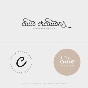 Handmade Design Logo, Logo Design, Sewing Logo Design, Business Logo Design, Fashion Logo Design, Taylor Logo design, Premade Logo