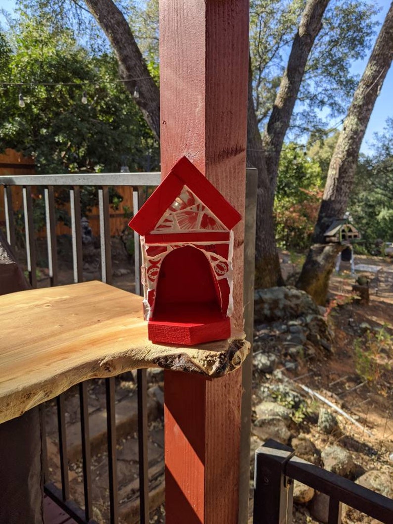 The Home Sweet Home Mosaic Birdhouse