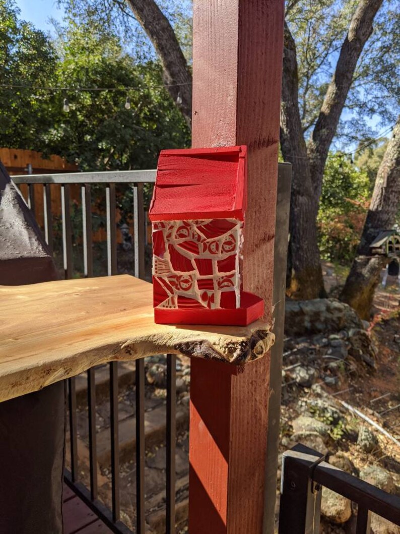 The Home Sweet Home Mosaic Birdhouse
