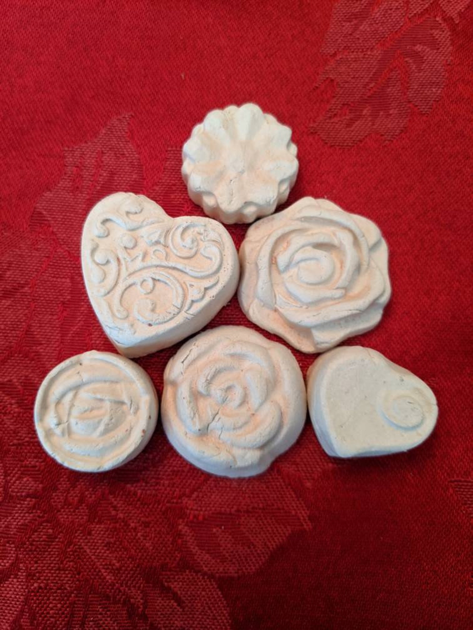 6 Pack Porous Clay Essential Oil Aromatherapy Etsy