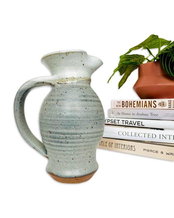 Handmade Studio Pottery Pitcher