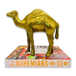 Vintage Solid Brass Camel