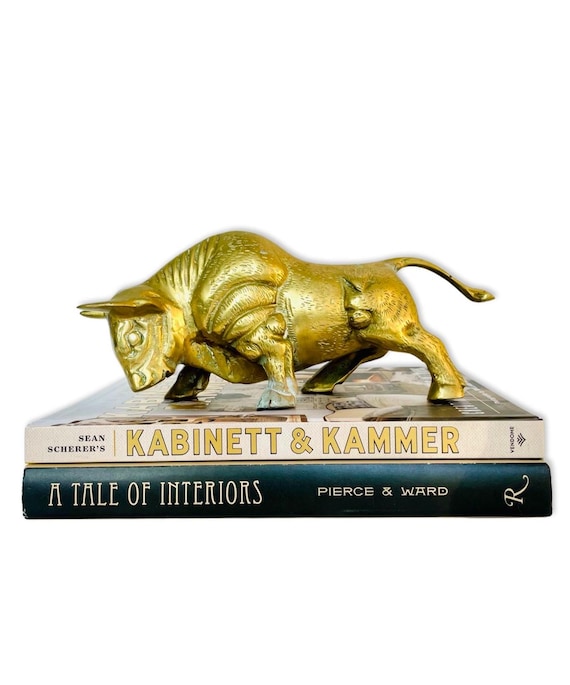 Vintage Brass Bull