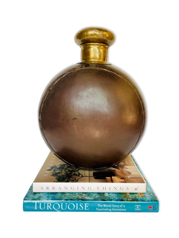 Large Vintage Antique Bronze and Brass Mixed Metal Vase