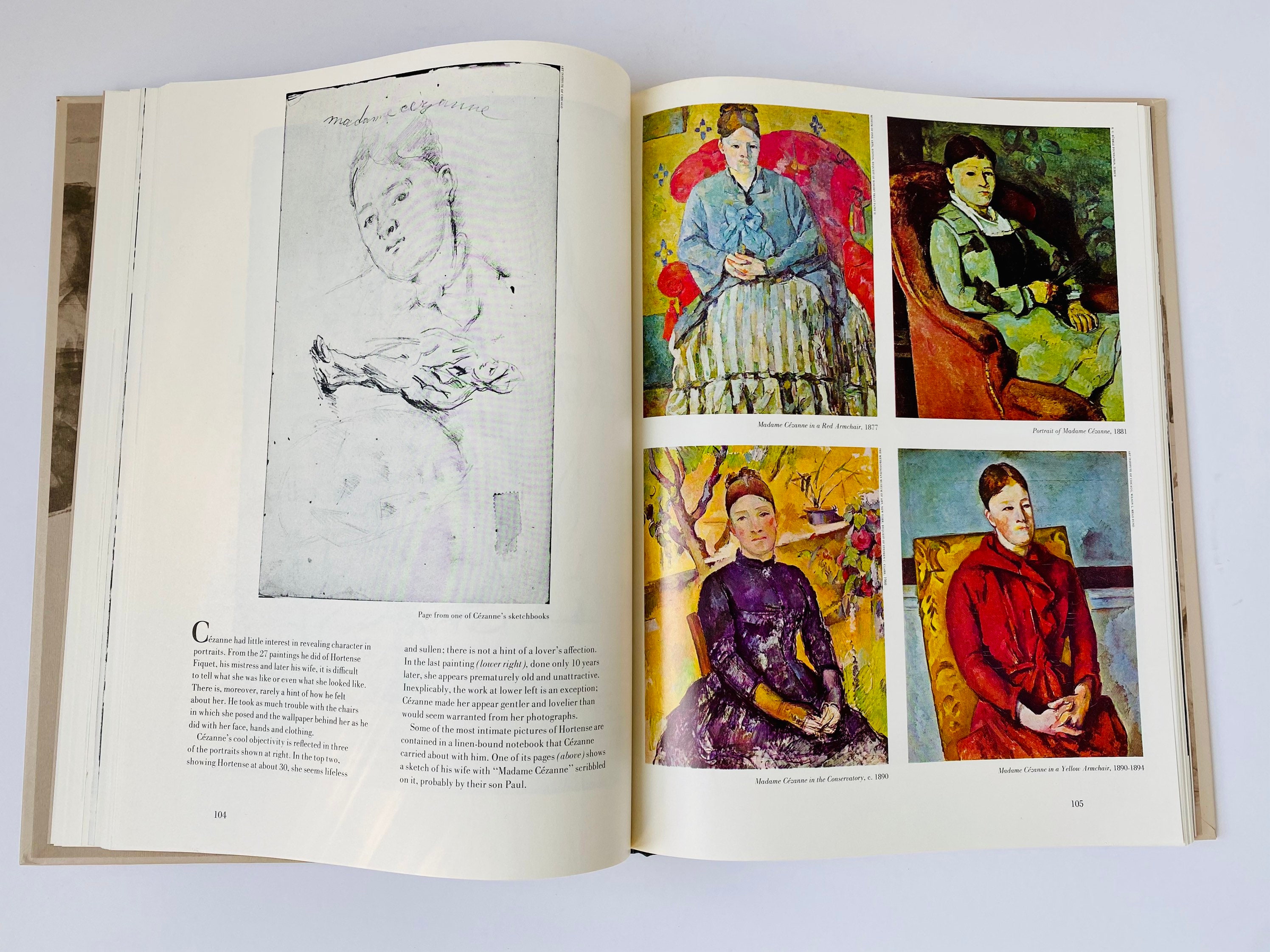 Time-Life Library of Art - The World of Cezanne Hardcover Coffee Table Book