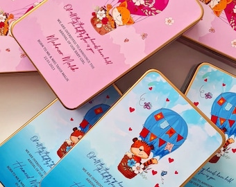 Baby Announcement Tins | Favours | It's A Girl | It's A Boy | New Baby | Mitaai | Sweet