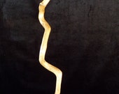 36 Inch Crooked Oak Cane - Ojibwe Anishinaabe Made - Free Shipping
