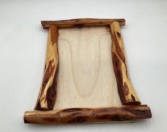 Anishinaabe Diamond Willow Picture Frame - Free Shipping