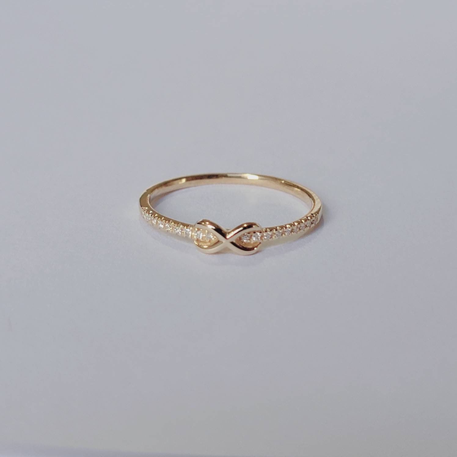 RS Pure by Ross-Simons Italian 14kt Yellow Gold Infinity Symbol Curb-Link  Ring | eBay