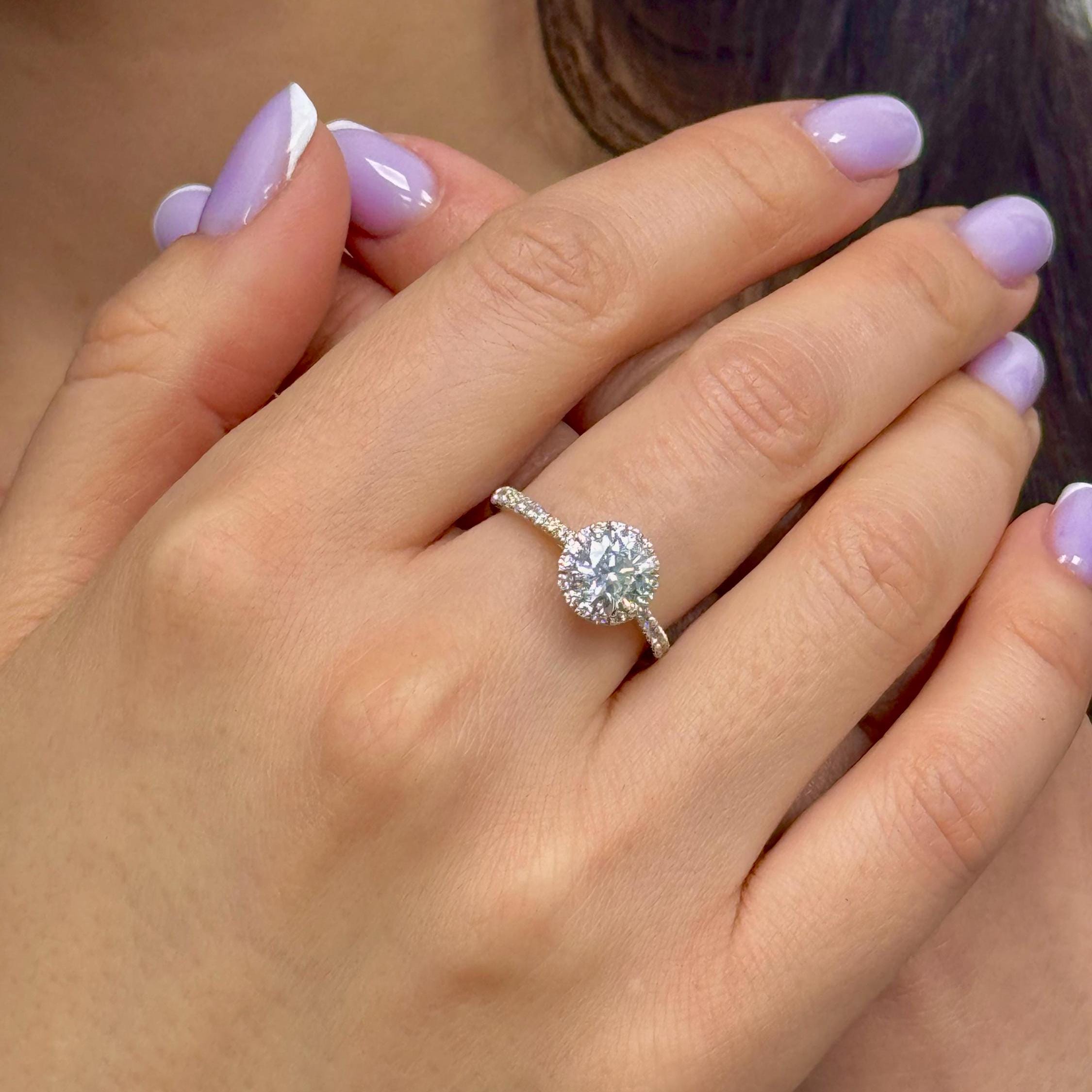 Michael Hill 1.04ctラボダイヤリング IGI Michael Hill 1.04ctラボダイヤリング IGI IGI Certified 1.35 Carat