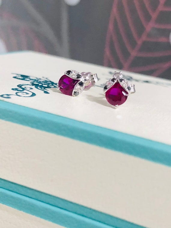 Etsy ladybug sale earrings