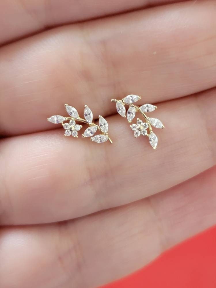 Ladies diamond earrings best sale uk