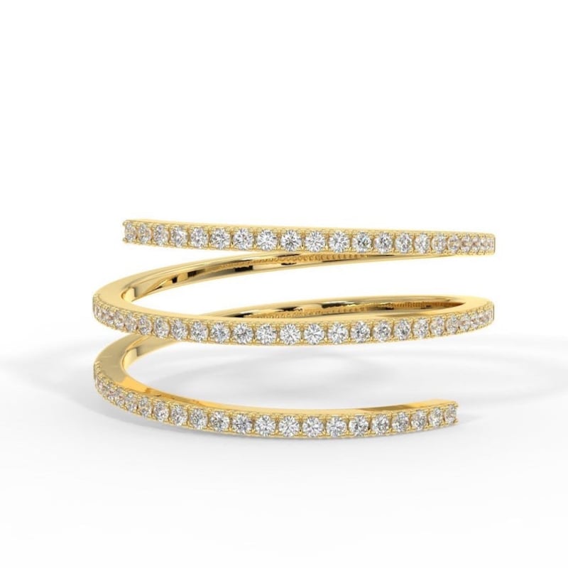 Diamond Pave Sloppy Ring main image 1