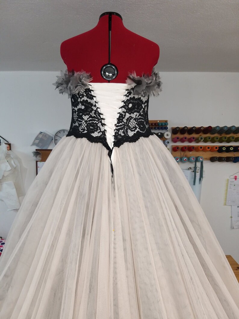 replace zipper with corset back