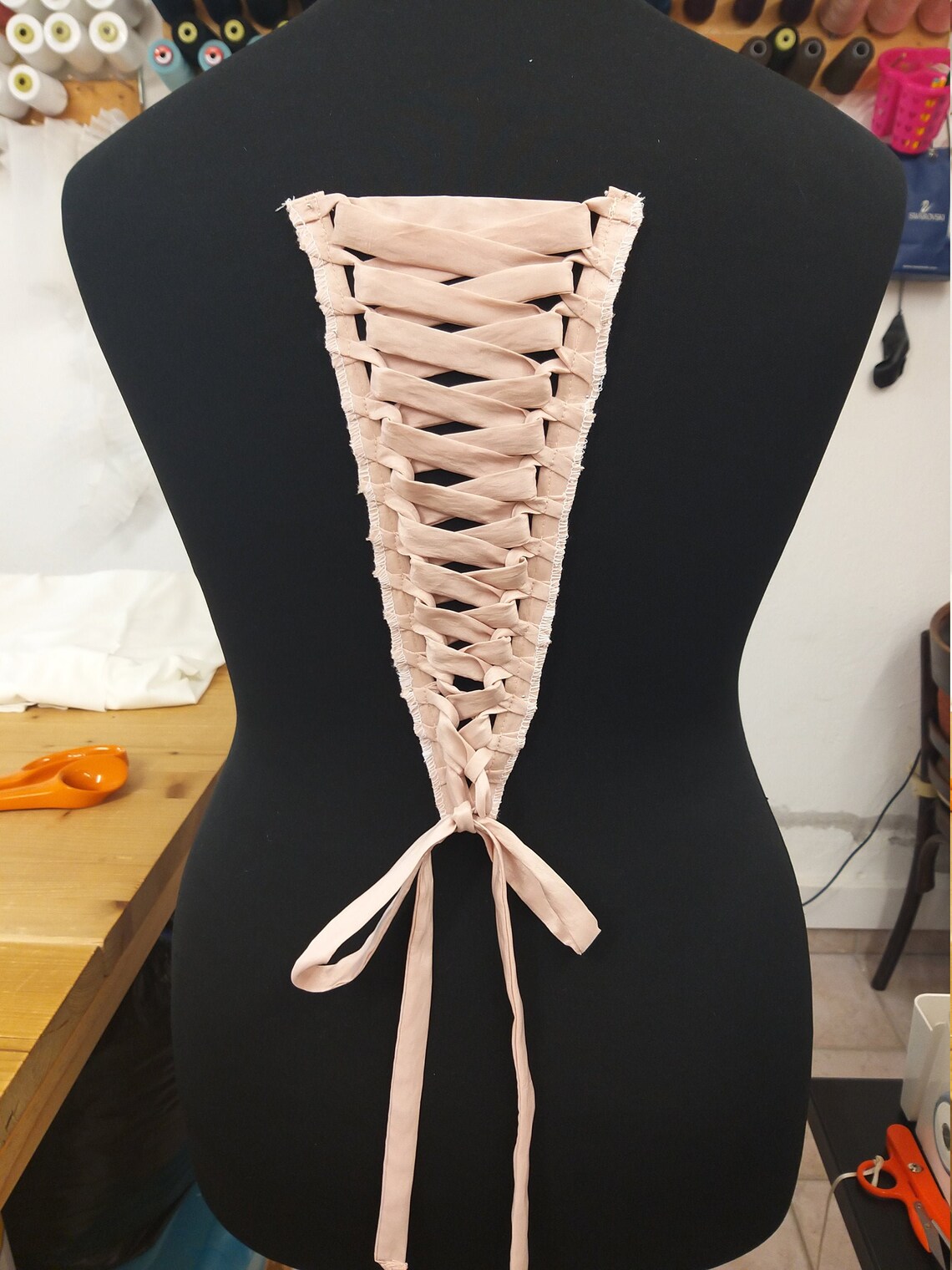 Corset Back Kit Diy Kit Zipper Replacement Lace Up Back | Etsy