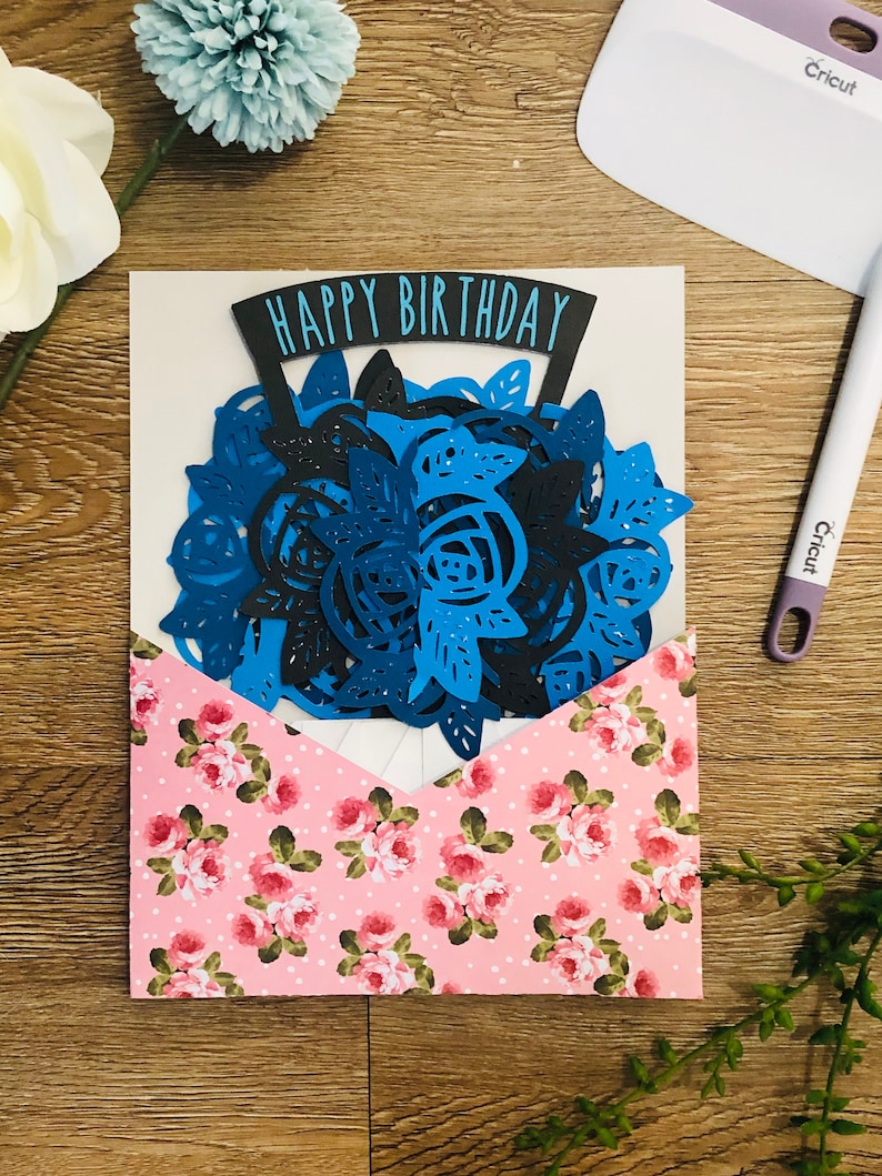 Download 3D Folding Paper Cardstock Pop Up Flowers SVG PNG JPG ...