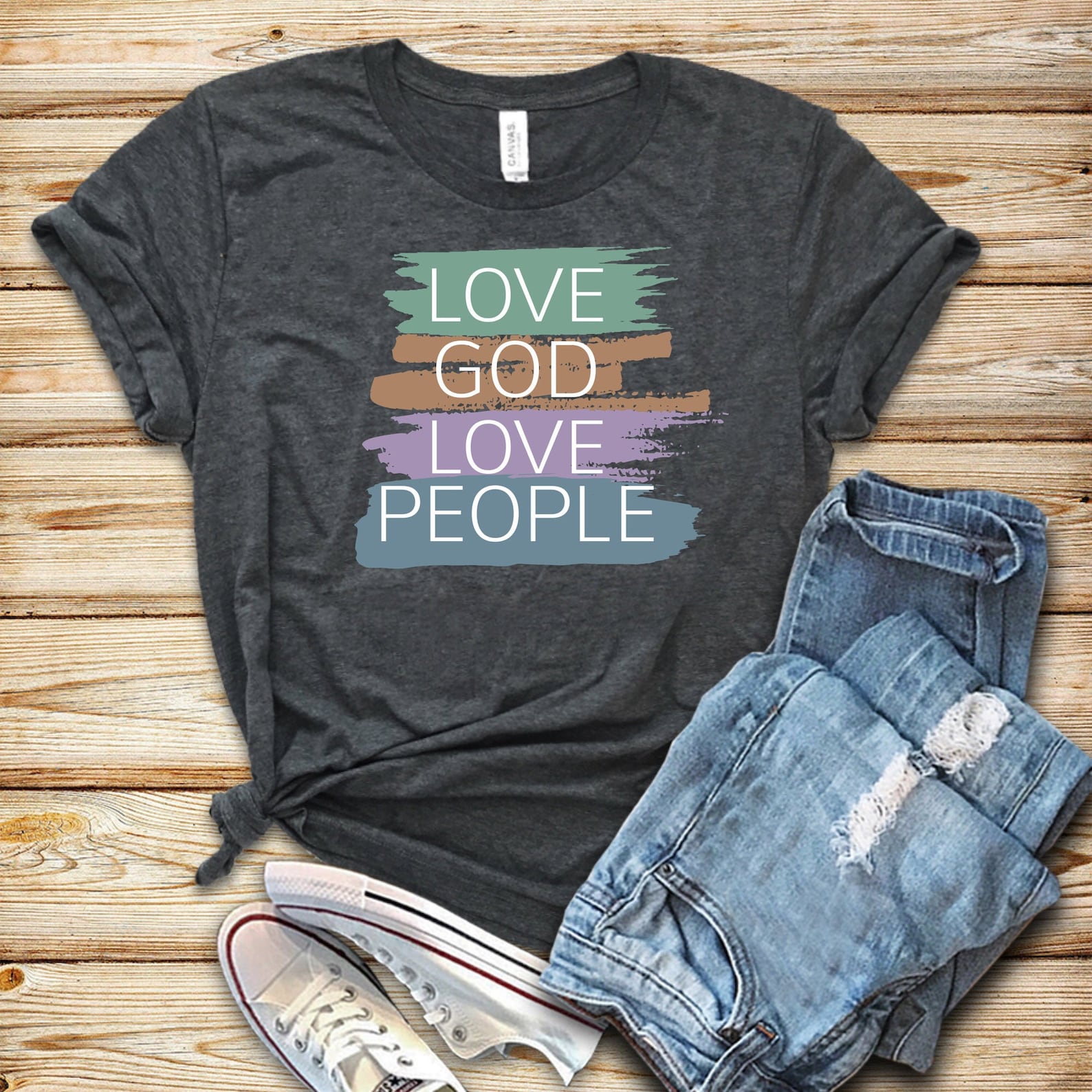 Love God Love People Shirt, Religious Shirt, Love Shirt, Christian ...