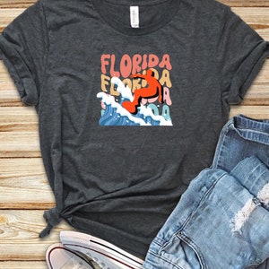 Florida Surfing shirt, Florida Shirt, Surf in Florida tee, Florida, For Men&#39;s and Women&#39;s