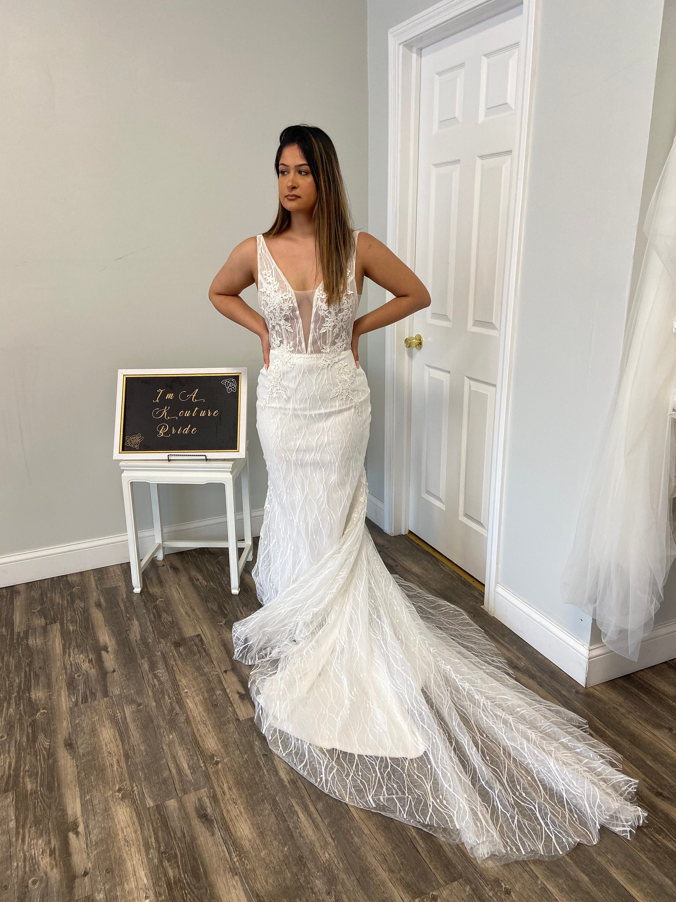 Trumpet Bridal Dress - Etsy