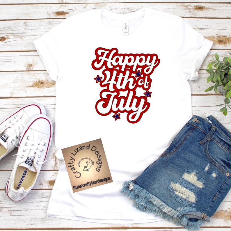 Sticker Tea Towel Wine Bag Decal Tank Coffee Mug Happy 4th of July T-shirt Pint Glass Koozie Wine Glass