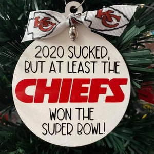 2020 Super Bowl LIV Champions Hallmark Keepsake Ornament - Hooked