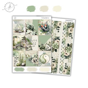 Vertical Weekly Kit || Finding Balance || Choose Foil