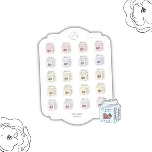 Handdrawn Icon || Milk Carton