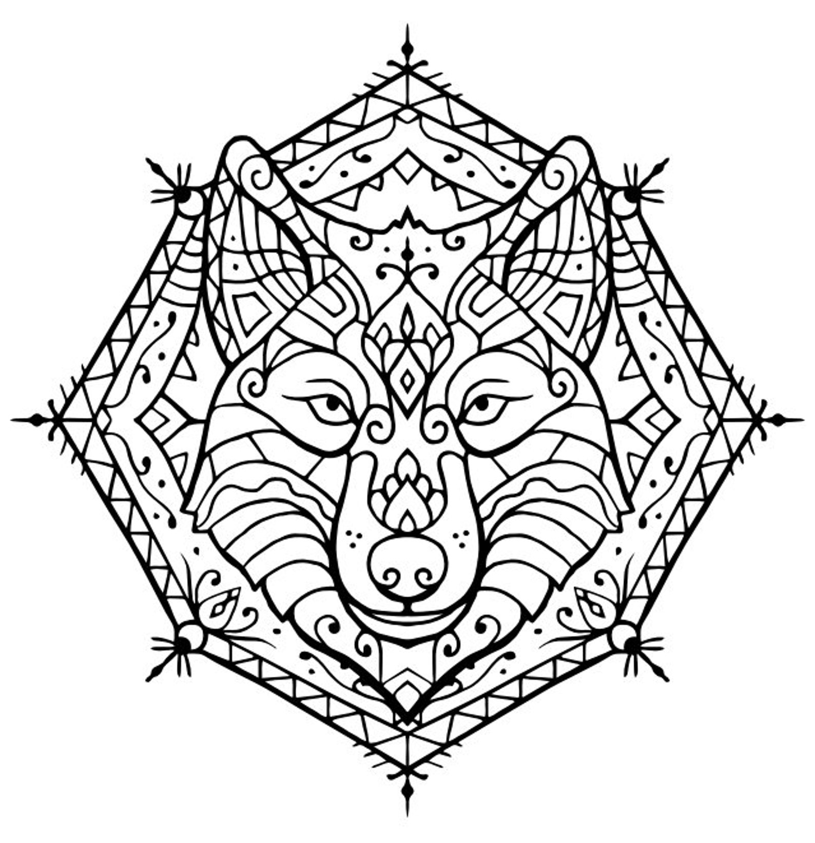 200 Digital Mandela Colouring Pages for Adults and Children - Etsy