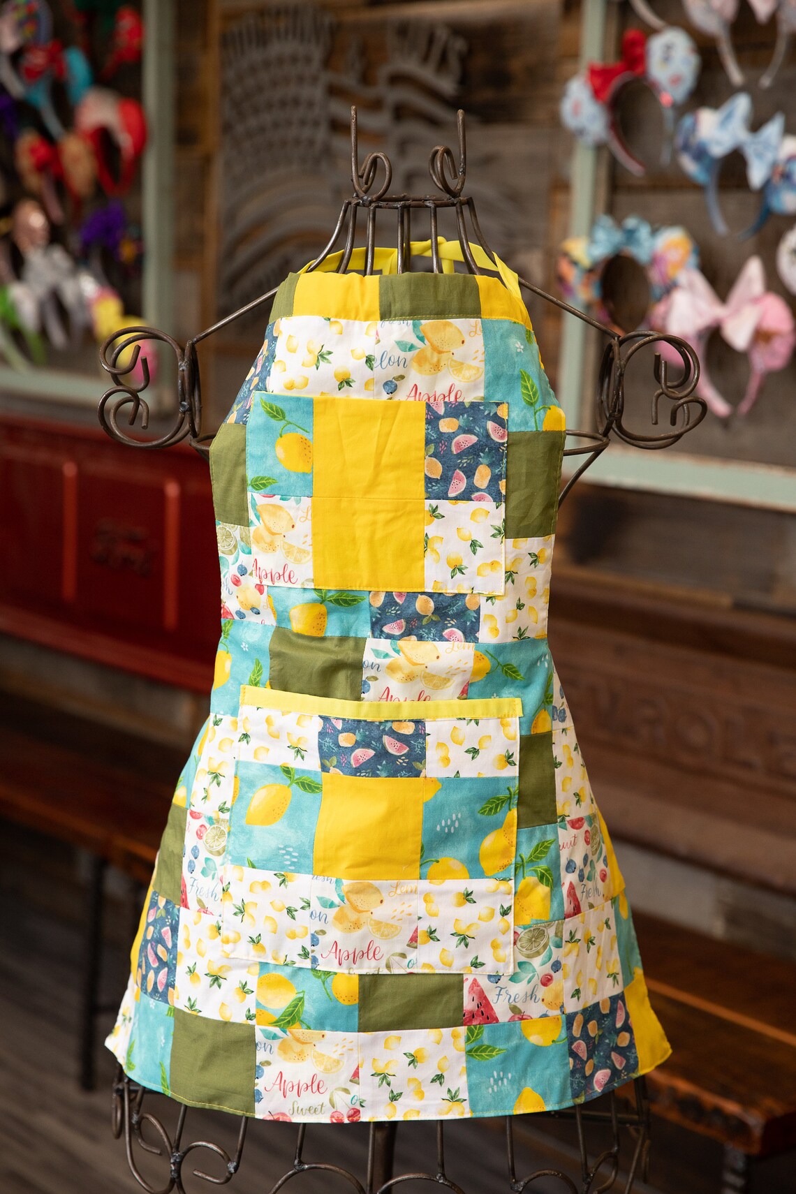 Quilted Apron Etsy
