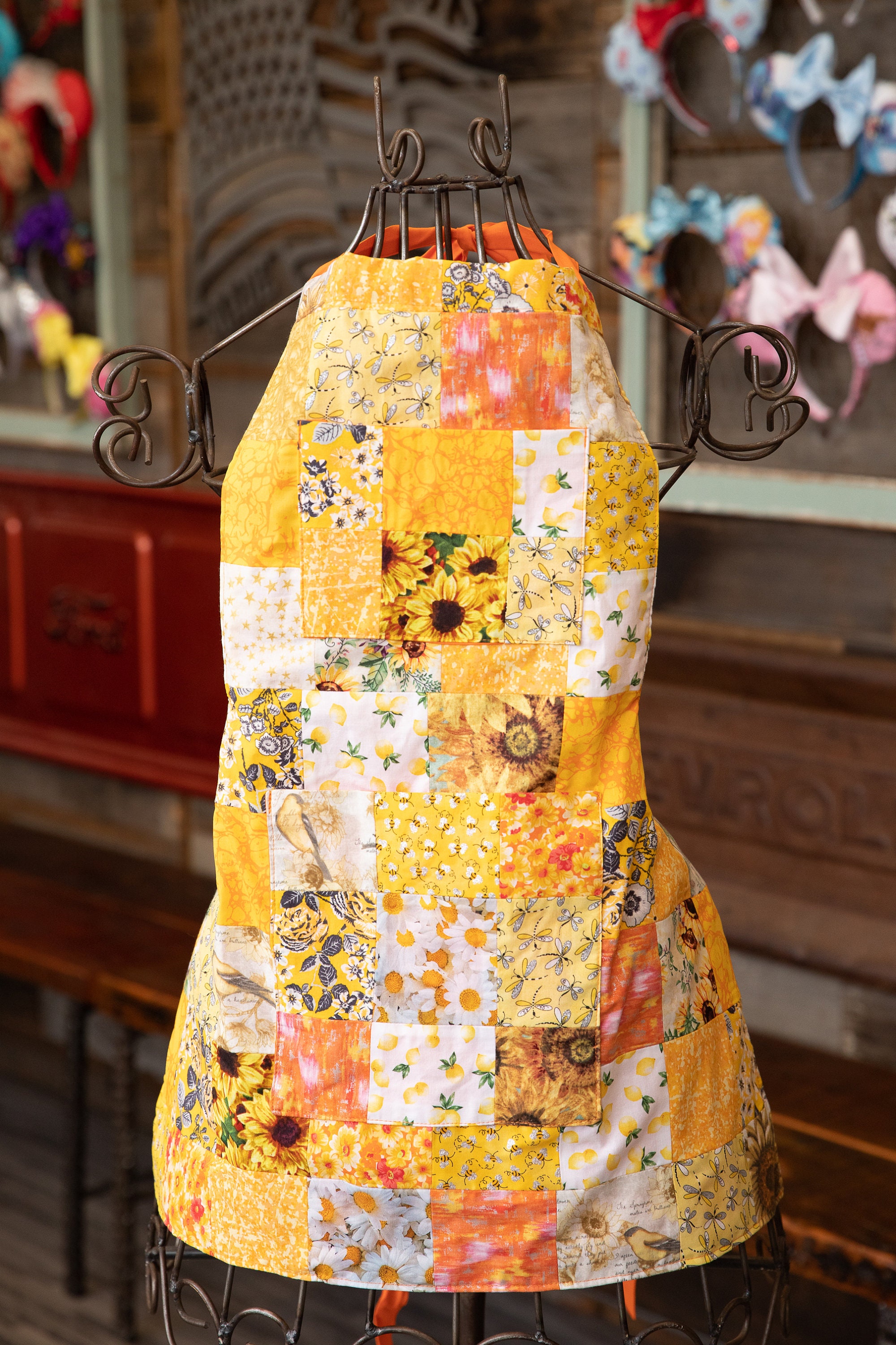 Quilted Apron Etsy