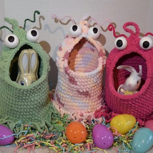 Hanging Aliens Inspired by Sesame Street Yip Yips