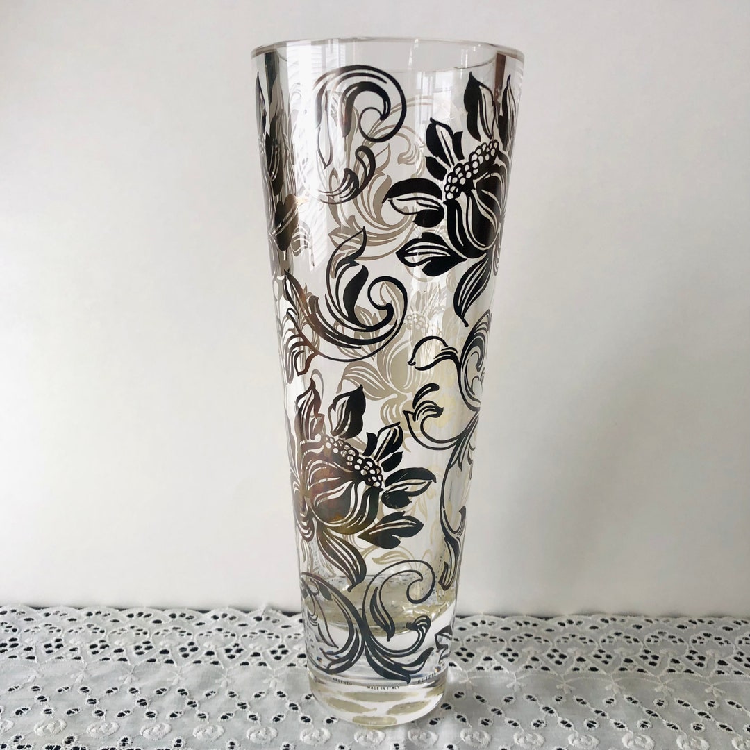 EGIZIA 花柄 ガラス グラス ハンドメイド Made in Italy