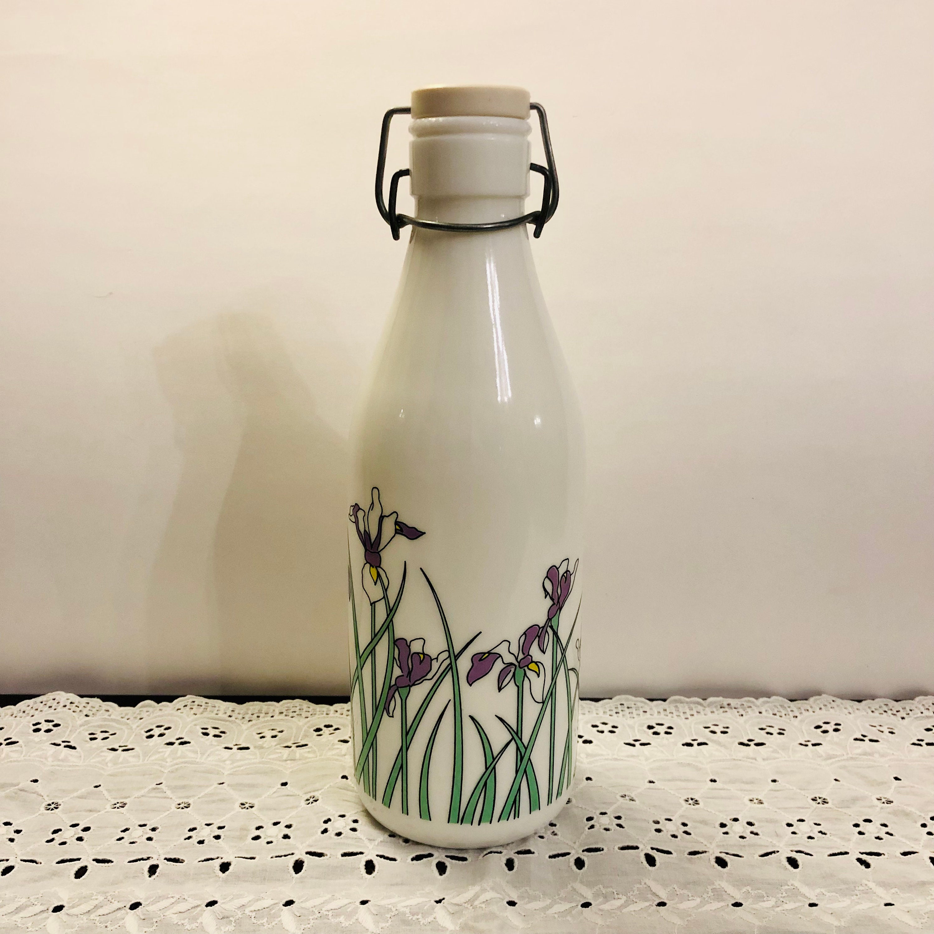 CERVE チェルべ 未使用 イタリア Etsy - Bottle Italy Cerve 瓶 ミルク グラス 牛 食器