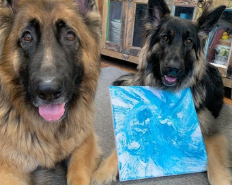 Painting by Schultz & Wilhelmina - OCEAN SPARKLE