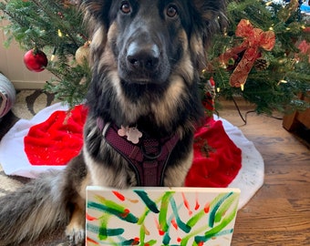 Painting by Wilhelmina- CHRISTMAS TREE