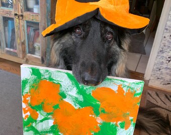 Painting by Wilhelmina - PUMPKIN PATCH