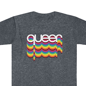 Queer Rainbow Gay T shirt  (Pride, LGBTQ)