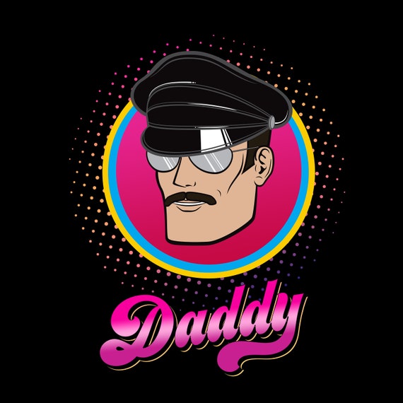 Fetish Daddy DADDY T Shirt gay Rubber Mens Fetish Kink Leather - Etsy Denmark