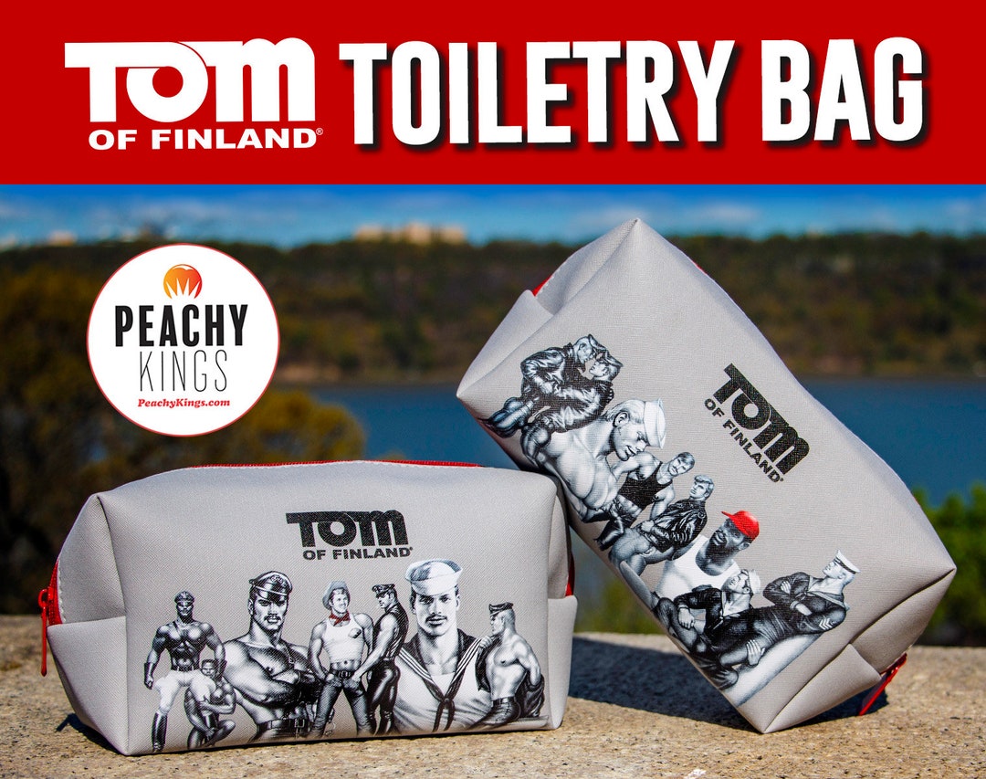 Tom of Finland Toiletry Bag (gay, Dopp Kit, Leather) - Etsy