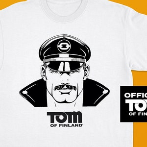 Tom of Finland Leather Dude T-Shirt - (gay, leather pants, leatherman, daddy)