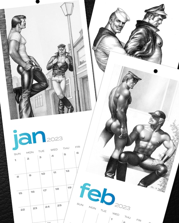 Tom of Finland 2023 Calendar gay Men Queer Art Leather - Etsy tom-of-finland-2023-calendar-gay-men-queer-art-leather-etsy